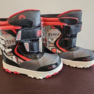 Star Wares REBELS STORMTROOPER Snow Boots, Big Boys Size 5